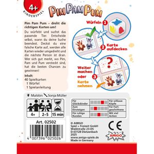 Produktbild für Würfelspiel Amigo 02502, Pim Pam Pum