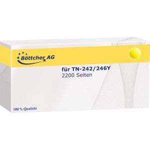 Produktbild für Toner Böttcher-AG für Brother TN-242/246Y