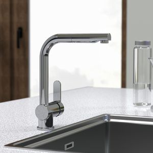 Produktbild für Küchenarmatur Schütte London, chrom