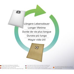 Produktbild für Staubsaugerbeutel McFilter KA 33