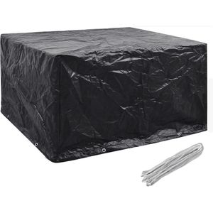 Gartenmöbel-Abdeckung vidaXL 41638, schwarz