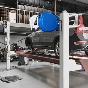 Produktbild für Kabeltrommel ProPlus 580786 Aufrollautomatik, für außen IP44