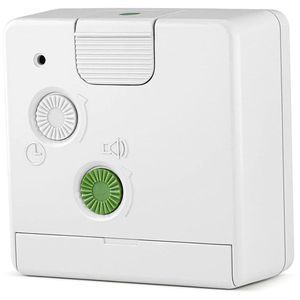 Produktbild für Wecker Braun BC02XW weiß, analog