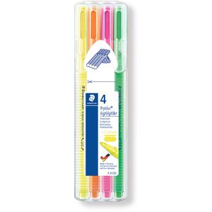 Produktbild für Textmarker Staedtler triplus Textsurfer, 4 Stück