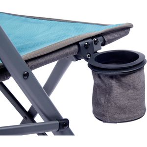 Produktbild für Campingstuhl Uquip JUSTY XL, 244037, blau, 120 kg