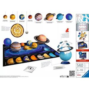 Produktbild für Puzzle Ravensburger Puzzle-Ball Planetensystem