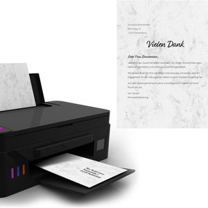 Produktbild für Briefpapier Sigel DP371 Set, grau, A4