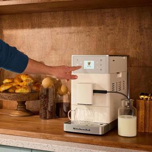 Produktbild für Kaffeevollautomat KitchenAid KF3, 5KES8453EPL, porzellan weiß