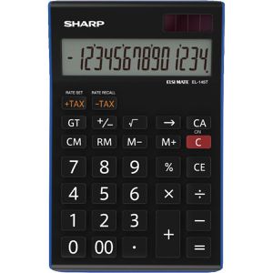 Produktbild für Taschenrechner Sharp EL-145TBL, MwSt-Berechnung