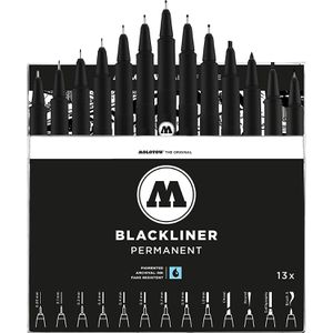 Fineliner Molotow Blackliner Complete Set
