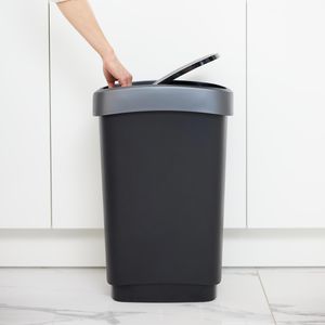 Produktbild für Mülleimer Rotho Twist 1754508850, silber