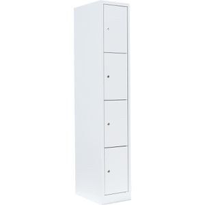 Produktbild für Schließfachschrank ClassiX X-520417, weiß