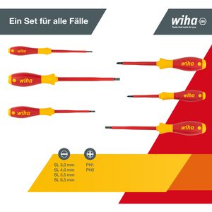 Produktbild für Schraubendreher Wiha SoftFinish electric, 00833, Set