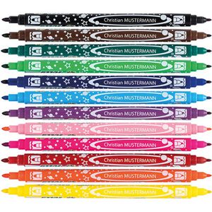 Produktbild für Filzstifte Jolly Superstars Duo, 4425-0001