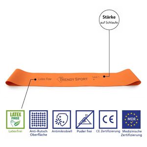 Produktbild für Fitnessband Trendy-Sport Trendy Tone Medical Level 1, 30 x 5cm