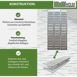 Produktbild für Auffahrrampe Dreibreit by Trutzholm 22754, 1 Stück