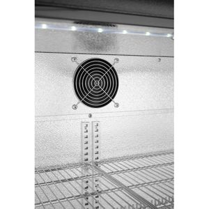 Produktbild für Getränkekühlschrank Arktic 235829, mit Glastür, abschließbar