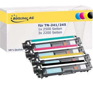 Toner Böttcher-AG für Brother TN-241/245 Multipack