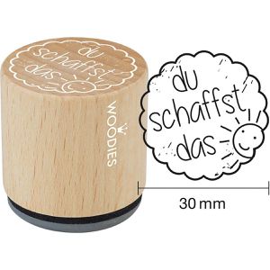 Produktbild für Motivstempel Colop Woodies Set Motivation, aus Holz