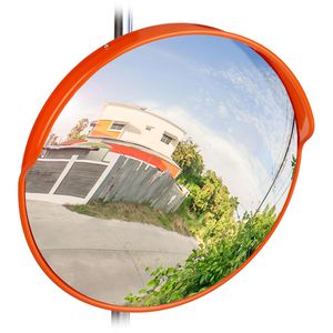 Produktbild für Verkehrsspiegel Relaxdays 10028416, rot