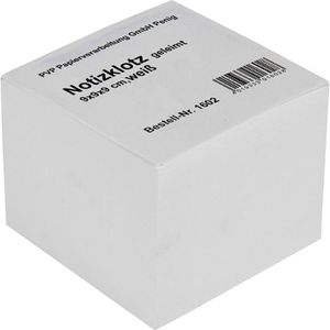 Zettelklotz Böttcher-AG geleimt