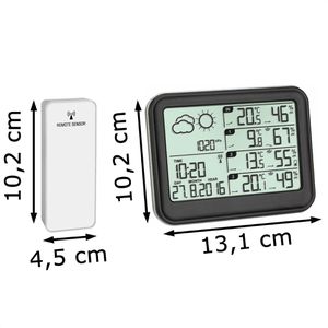Produktbild für Wetterstation TFA 35.1142.01 VIEW, Funk, digital