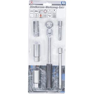 Produktbild für Zündkerzenschlüssel BGS-technic 137, Werkzeug-Satz, 6-teilig