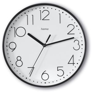 Produktbild für Wanduhr Hama Salina, Kunststoff, analog, Quarzuhr