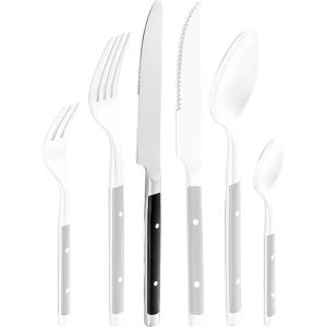 Produktbild für Tafelmesser WAS Bistro Trend, Wellenschliff, 22,5 cm