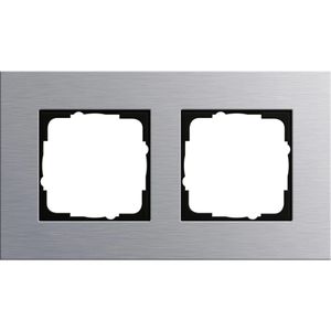 Produktbild für Steckdosenrahmen Gira 021217, Esprit, System 55