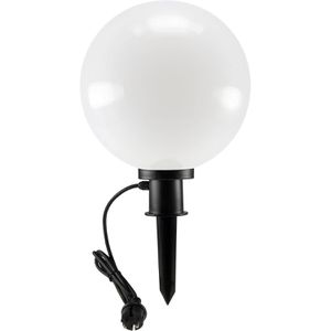 Produktbild für Wegeleuchte ChiliTec CT-GL30cm, weiß, mit 230 V Netzstrom