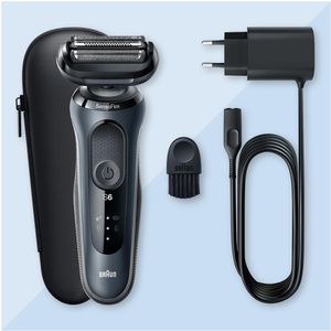 Produktbild für Elektrorasierer Braun Series 6, 61-N1000s, grau