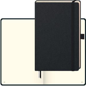 Notizbuch Brunnen Kompagnon Klassik, 105522605, schwarz, A5