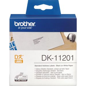 Produktbild für Brother-Etiketten Brother DK-11201, weiß