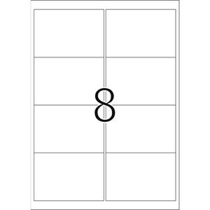 Produktbild für Adressetiketten Herma 10018, weiß