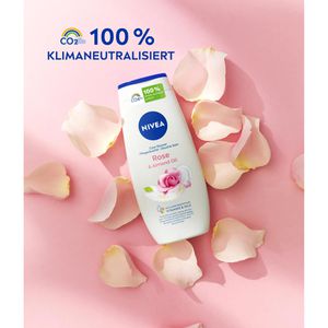 Produktbild für Duschgel Nivea Pflegedusche Rose &amp; Almond Oil
