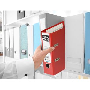Produktbild für Ordner Elba 10597 RO, rado plast, PP, A5 hoch