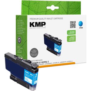 Produktbild für Tinte KMP für Brother LC-3239XLC