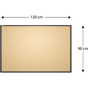Produktbild für Pinnwand ALLboards braun