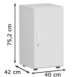 Produktbild für Aktenschrank Geramöbel Flex, aus Holz