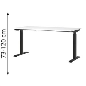 Produktbild für Schreibtisch Germania Mailand, 7908-614, weiß