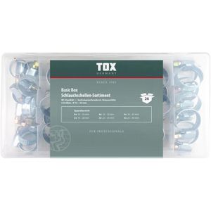 Produktbild für Schlauchschelle Tox 09490208, Klasse W1, Sortiment