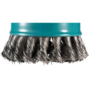 Produktbild für Drahtbürste Makita D-73374, gezopft, Topfbürste