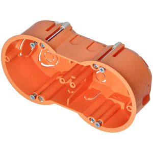 Produktbild für Hohlwanddose Orno OR-JB-13813, 144 x 73 mm, 2-fach