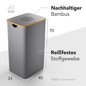 Produktbild für Pfandflaschen-Sammelbehälter NewHabitat 64418, 100 Liter