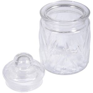 Produktbild für Vorratsglas Rayher 46050000 Chevron mit Glasdeckel