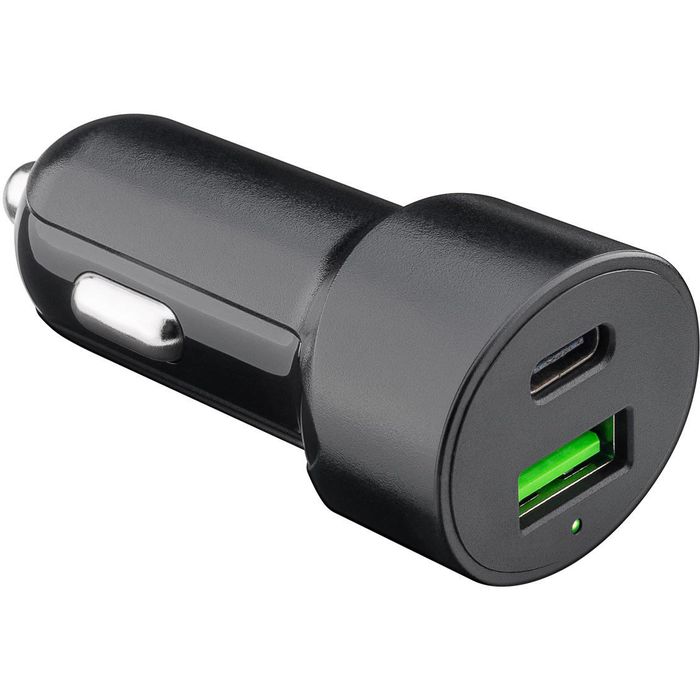 LogiLink USB-Kfz-Ladegerät PA0228, 2,1A, 10,5W, 2x USB-A, mit Nothammer,  Zigarettenanzünder 12-24V – Böttcher AG