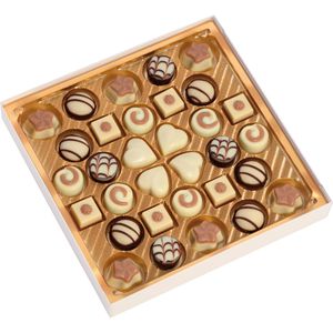 Produktbild für Pralinen Lindt Mini Pralinen Weiß, 32 Stück