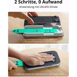 Produktbild für Displayschutzfolie ESR Tempered-Glass, 9H