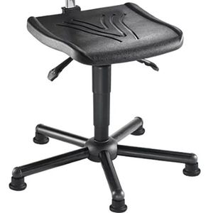 Produktbild für Arbeitsstuhl meychair W19-25-TG-PU ESD XXL schwarz
